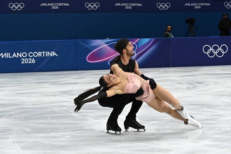 Figure Skating. Olympic Winter Games Milano-Cortina 2026. Dovhal Sofia - Lulesza Wiktor. 06.02.2026