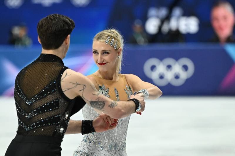 Figure Skating. Olympic Winter Games Milano-Cortina 2026. Dovhal Sofia - Lulesza Wiktor. 06.02.2026