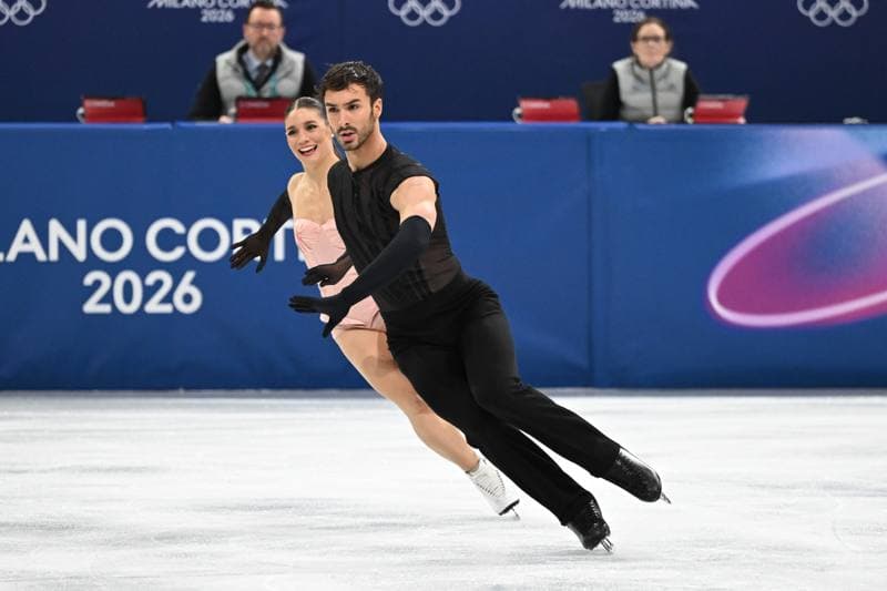 Figure Skating. Olympic Winter Games Milano-Cortina 2026. Dovhal Sofia - Lulesza Wiktor. 06.02.2026