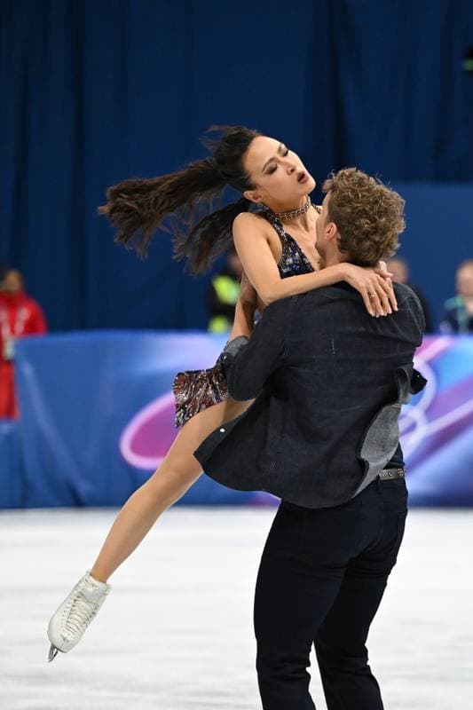 Figure Skating. Olympic Winter Games Milano-Cortina 2026. Dovhal Sofia - Lulesza Wiktor. 06.02.2026
