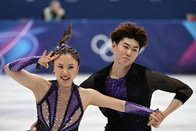 Figure Skating. Olympic Winter Games Milano-Cortina 2026. Dovhal Sofia - Lulesza Wiktor. 06.02.2026