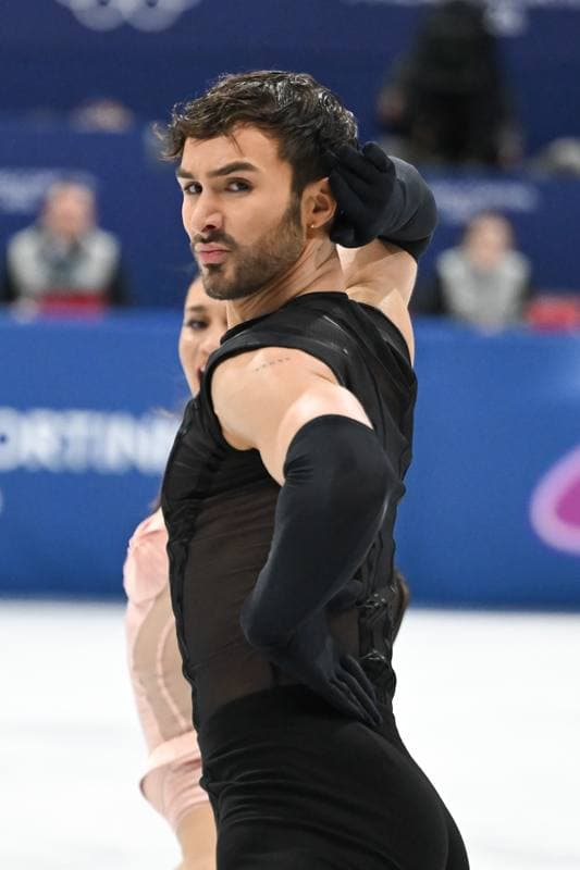 Figure Skating. Olympic Winter Games Milano-Cortina 2026. Dovhal Sofia - Lulesza Wiktor. 06.02.2026
