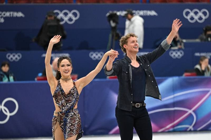 Figure Skating. Olympic Winter Games Milano-Cortina 2026. Dovhal Sofia - Lulesza Wiktor. 06.02.2026