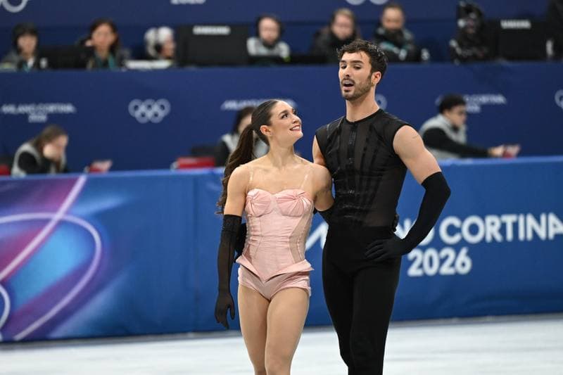 Figure Skating. Olympic Winter Games Milano-Cortina 2026. Dovhal Sofia - Lulesza Wiktor. 06.02.2026
