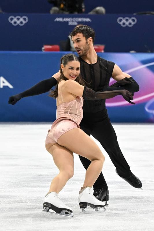 Figure Skating. Olympic Winter Games Milano-Cortina 2026. Dovhal Sofia - Lulesza Wiktor. 06.02.2026