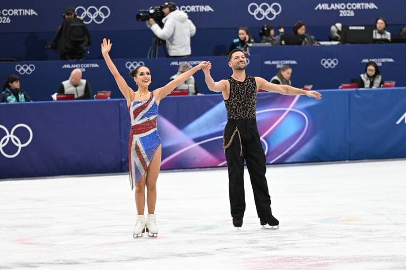 Figure Skating. Olympic Winter Games Milano-Cortina 2026. Dovhal Sofia - Lulesza Wiktor. 06.02.2026