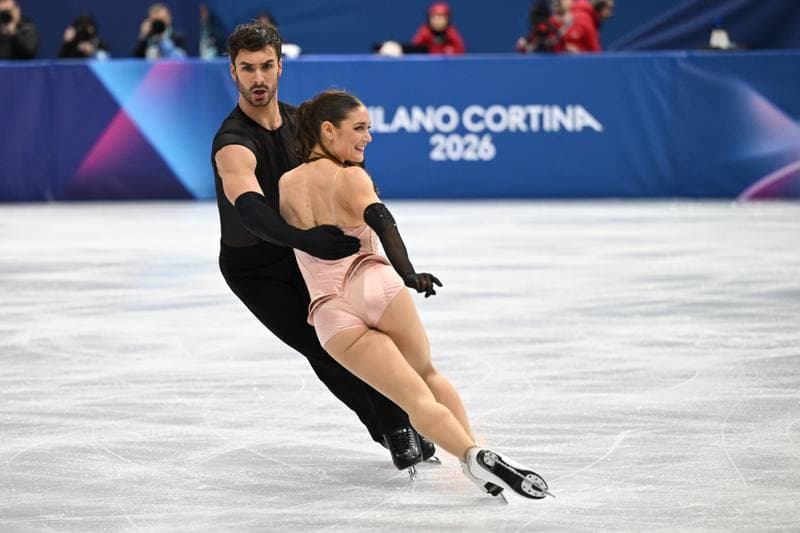 Figure Skating. Olympic Winter Games Milano-Cortina 2026. Dovhal Sofia - Lulesza Wiktor. 06.02.2026