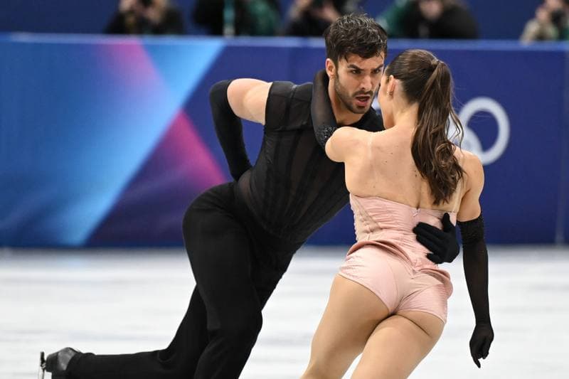 Figure Skating. Olympic Winter Games Milano-Cortina 2026. Dovhal Sofia - Lulesza Wiktor. 06.02.2026