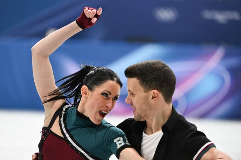 Figure Skating. Olympic Winter Games Milano-Cortina 2026. Dovhal Sofia - Lulesza Wiktor. 06.02.2026