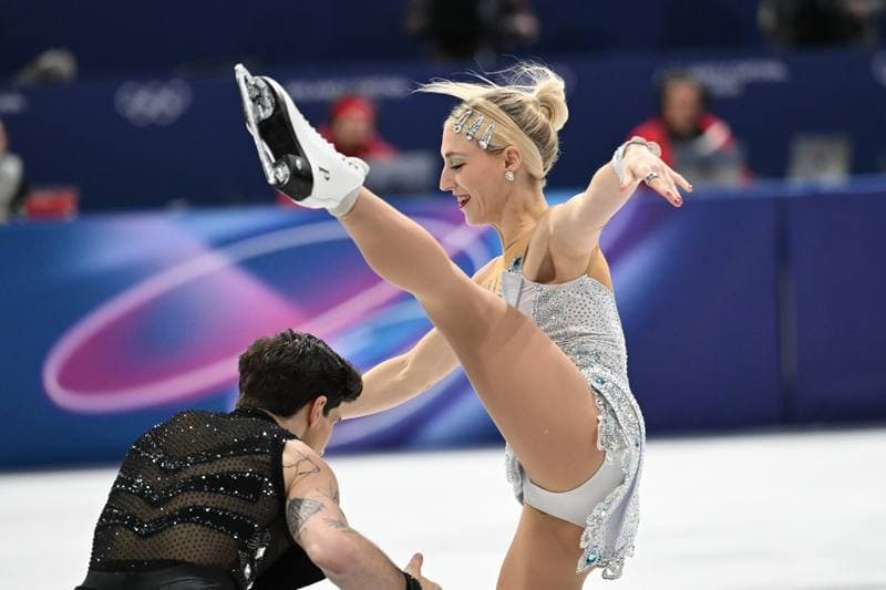 Figure Skating. Olympic Winter Games Milano-Cortina 2026. Dovhal Sofia - Lulesza Wiktor. 06.02.2026