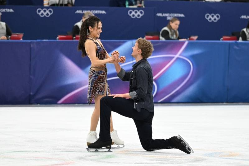 Figure Skating. Olympic Winter Games Milano-Cortina 2026. Dovhal Sofia - Lulesza Wiktor. 06.02.2026