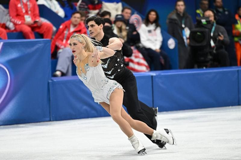 Figure Skating. Olympic Winter Games Milano-Cortina 2026. Dovhal Sofia - Lulesza Wiktor. 06.02.2026