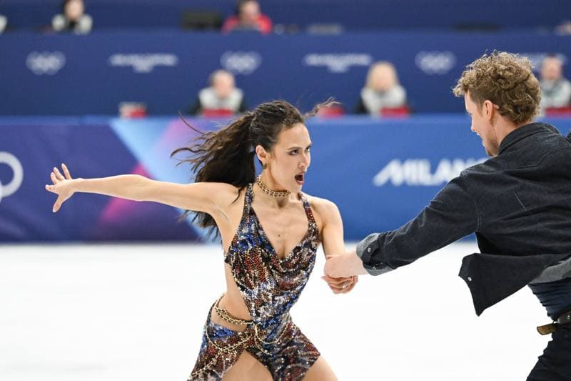 Figure Skating. Olympic Winter Games Milano-Cortina 2026. Dovhal Sofia - Lulesza Wiktor. 06.02.2026
