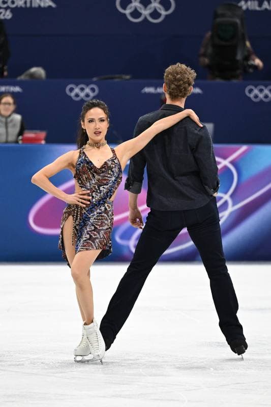 Figure Skating. Olympic Winter Games Milano-Cortina 2026. Dovhal Sofia - Lulesza Wiktor. 06.02.2026
