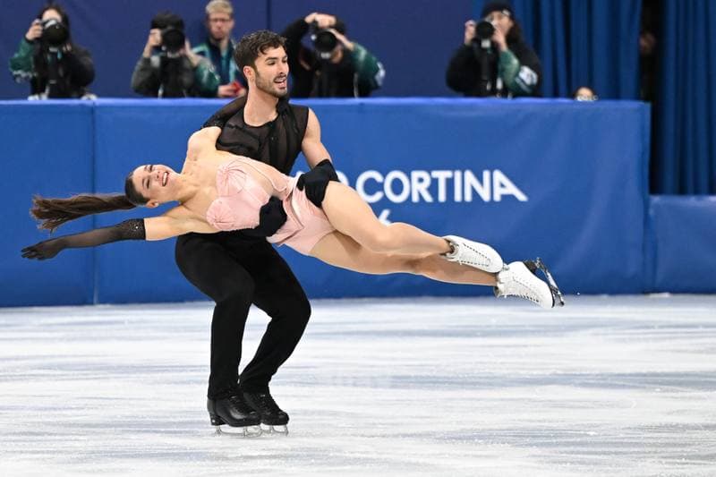 Figure Skating. Olympic Winter Games Milano-Cortina 2026. Dovhal Sofia - Lulesza Wiktor. 06.02.2026
