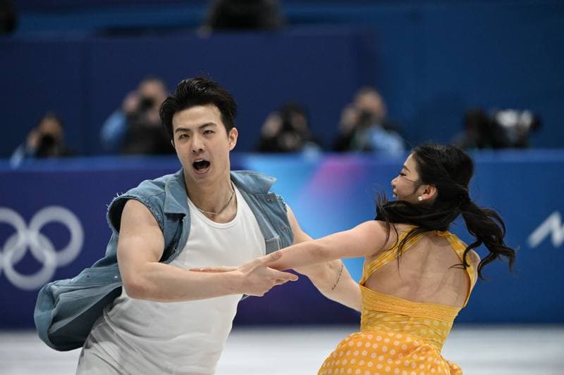 Figure Skating. Olympic Winter Games Milano-Cortina 2026. Dovhal Sofia - Lulesza Wiktor. 06.02.2026