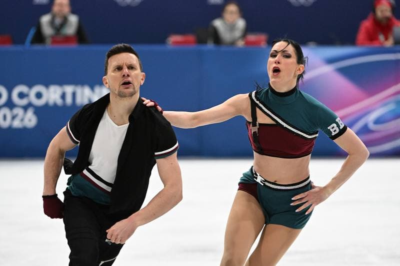 Figure Skating. Olympic Winter Games Milano-Cortina 2026. Dovhal Sofia - Lulesza Wiktor. 06.02.2026
