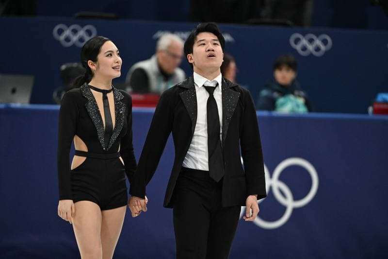 Figure Skating. Olympic Winter Games Milano-Cortina 2026. Dovhal Sofia - Lulesza Wiktor. 06.02.2026