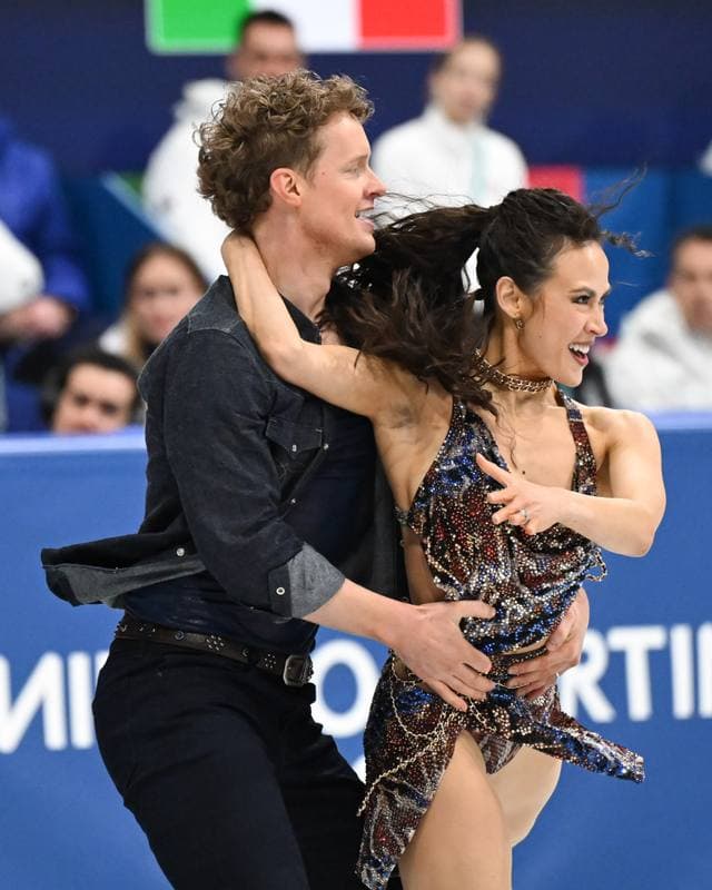 Figure Skating. Olympic Winter Games Milano-Cortina 2026. Dovhal Sofia - Lulesza Wiktor. 06.02.2026