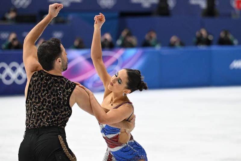 Figure Skating. Olympic Winter Games Milano-Cortina 2026. Dovhal Sofia - Lulesza Wiktor. 06.02.2026