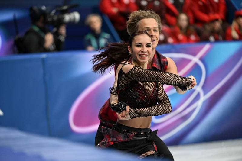 Figure Skating. Olympic Winter Games Milano-Cortina 2026. Dovhal Sofia - Lulesza Wiktor. 06.02.2026