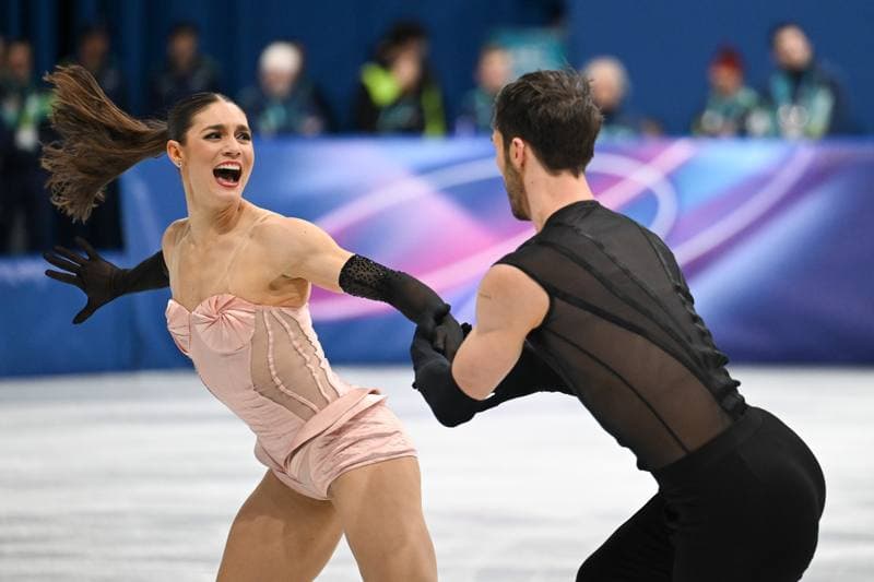Figure Skating. Olympic Winter Games Milano-Cortina 2026. Dovhal Sofia - Lulesza Wiktor. 06.02.2026