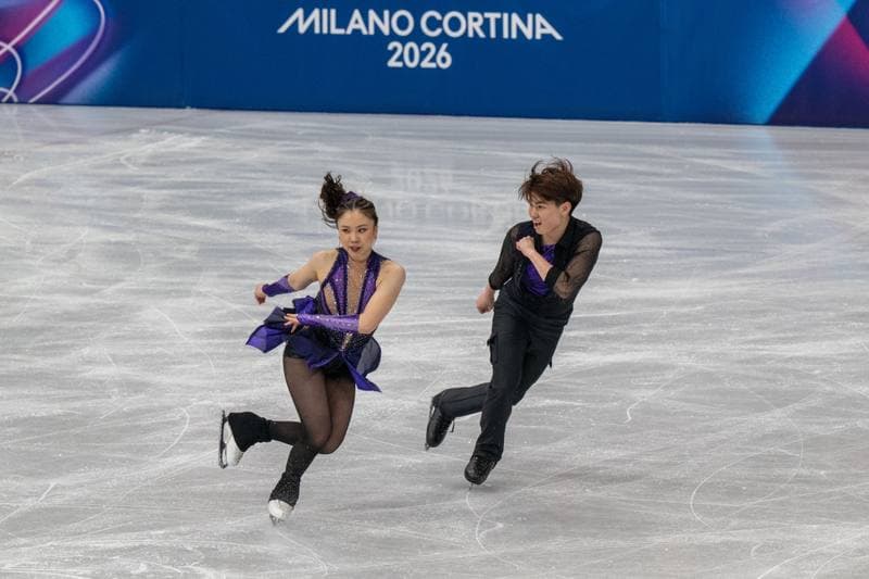 Figure Skating. Milano Cortina 2026 Winter Olympics. Matteo Rizzo. 08.02.2026