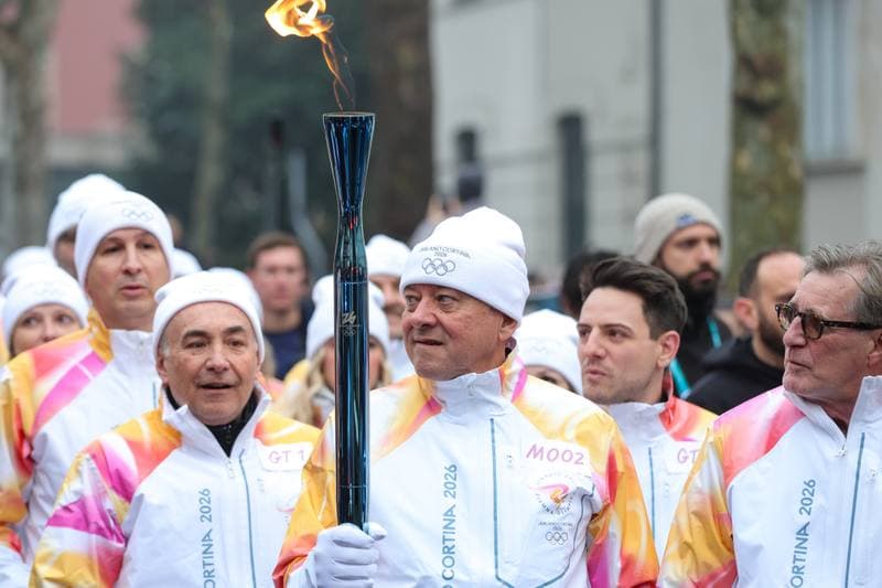 Olympic Winter Games Milano-Cortina 2026. Olympic Flame Passage. 06.02.2026