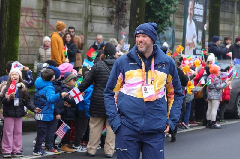 Olympic Winter Games Milano-Cortina 2026. Olympic Flame Passage. 06.02.2026