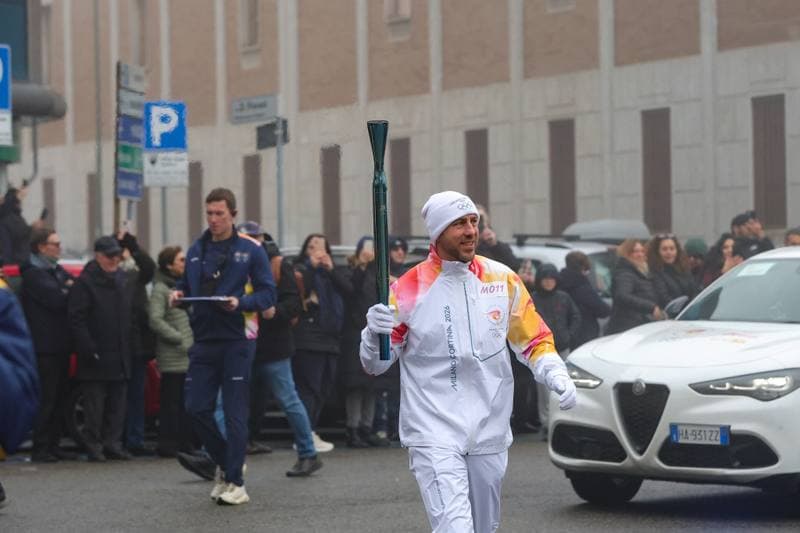 Olympic Winter Games Milano-Cortina 2026. Olympic Flame Passage. 06.02.2026