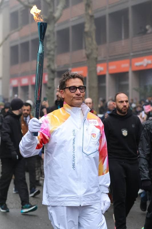 Olympic Winter Games Milano-Cortina 2026. Olympic Flame Passage. 06.02.2026