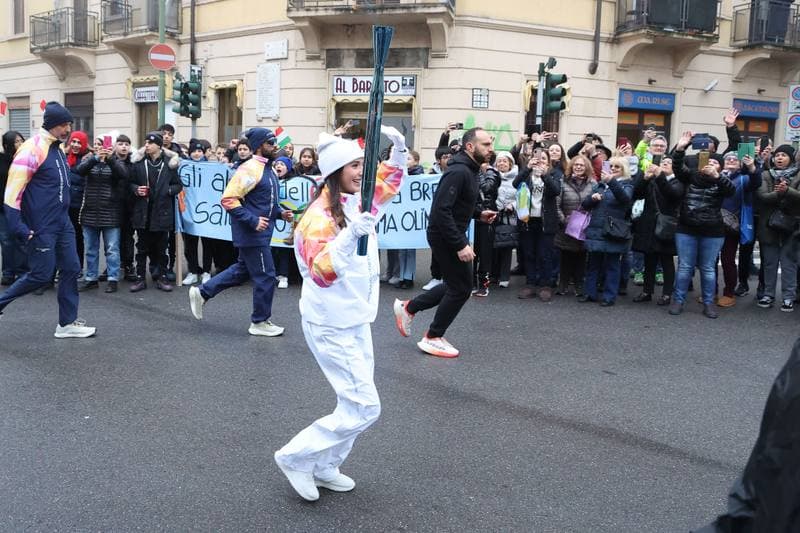 Olympic Winter Games Milano-Cortina 2026. Olympic Flame Passage. 06.02.2026