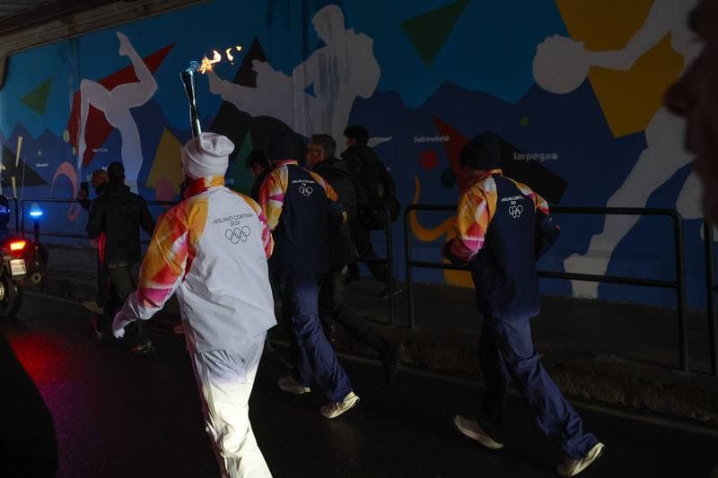 Olympic Winter Games Milano-Cortina 2026. Olympic Flame Passage. 06.02.2026