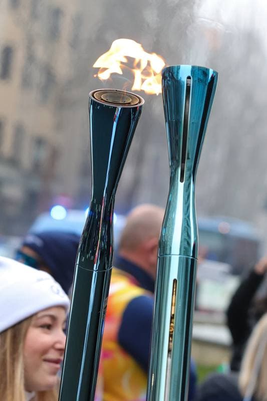 Olympic Winter Games Milano-Cortina 2026. Olympic Flame Passage. 06.02.2026