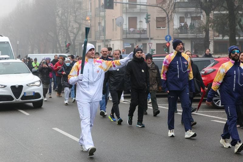 Olympic Winter Games Milano-Cortina 2026. Olympic Flame Passage. 06.02.2026