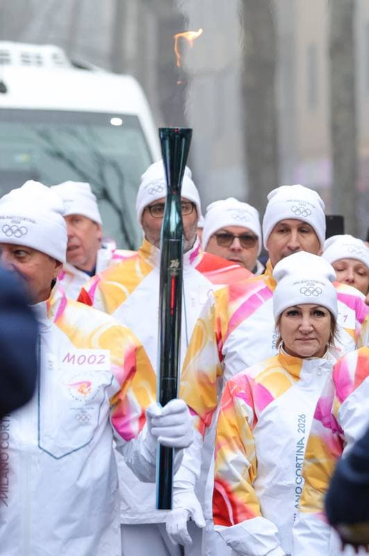 Olympic Winter Games Milano-Cortina 2026. Olympic Flame Passage. 06.02.2026