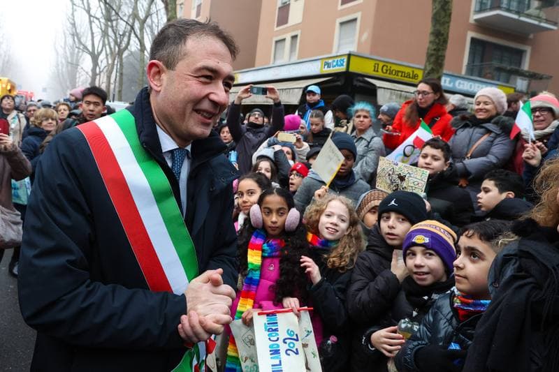 Olympic Winter Games Milano-Cortina 2026. Olympic Flame Passage. 06.02.2026