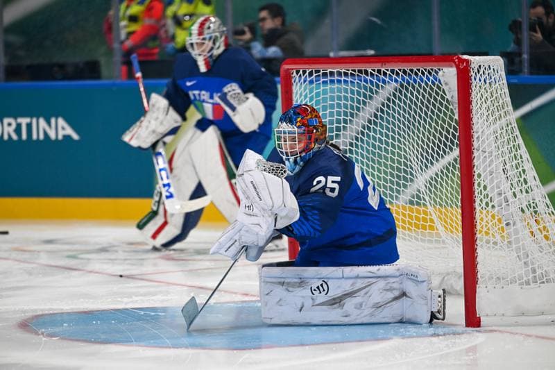Ice Hockey. Olympic Winter Games Milano-Cortina 2026. Italy - France. 05.02.2026