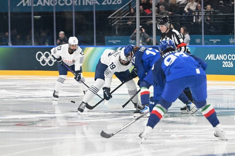 Ice Hockey. Olympic Winter Games Milano-Cortina 2026. Italy - France. 05.02.2026