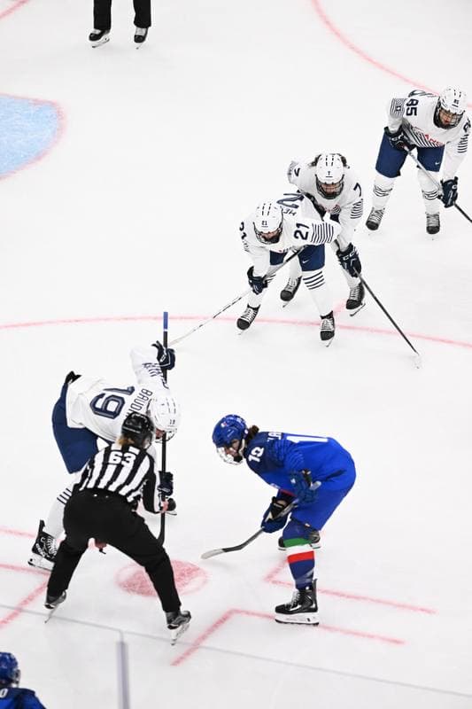 Ice Hockey. Olympic Winter Games Milano-Cortina 2026. Italy - France. 05.02.2026