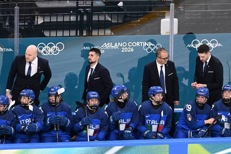 Ice Hockey. Olympic Winter Games Milano-Cortina 2026. Italy - France. 05.02.2026