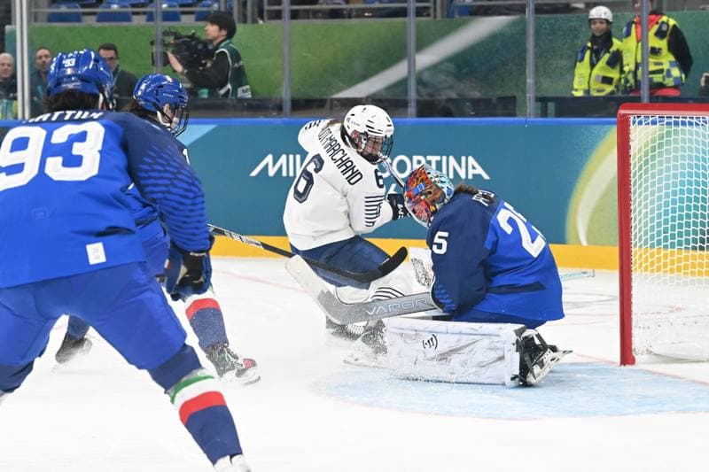 Ice Hockey. Olympic Winter Games Milano-Cortina 2026. Italy - France. 05.02.2026