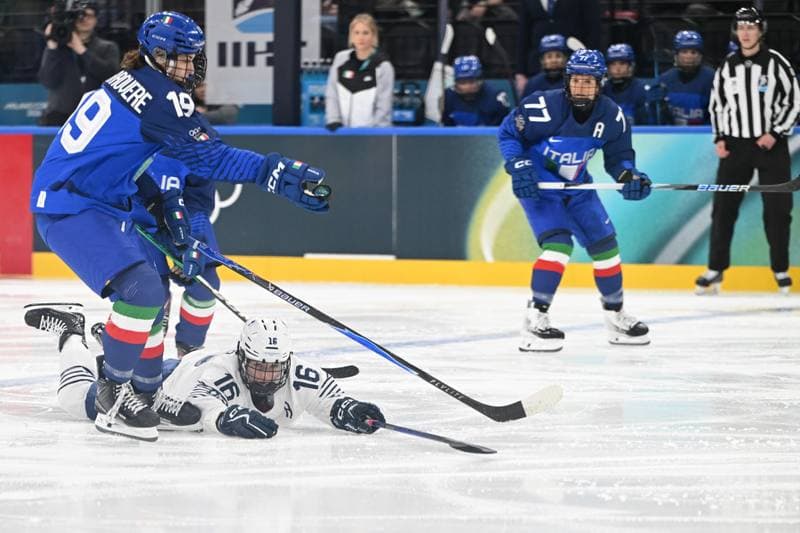 Ice Hockey. Olympic Winter Games Milano-Cortina 2026. Italy - France. 05.02.2026
