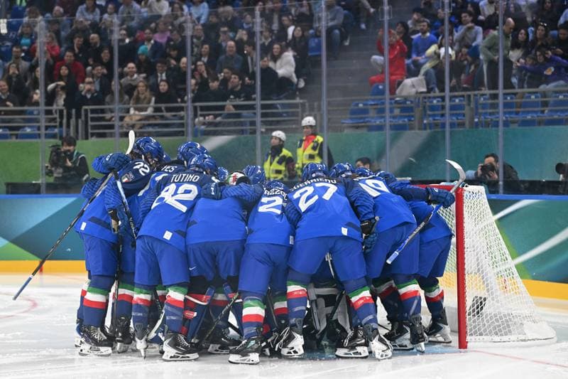 Ice Hockey. Olympic Winter Games Milano-Cortina 2026. Italy - France. 05.02.2026