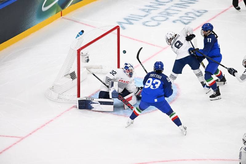 Ice Hockey. Olympic Winter Games Milano-Cortina 2026. Italy - France. 05.02.2026