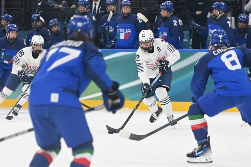 Ice Hockey. Olympic Winter Games Milano-Cortina 2026. Italy - France. 05.02.2026