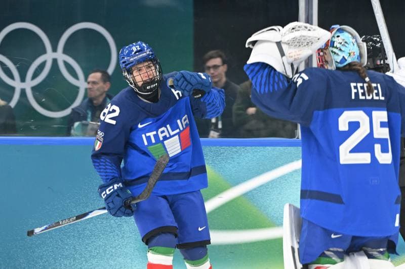 Ice Hockey. Olympic Winter Games Milano-Cortina 2026. Italy - France. 05.02.2026