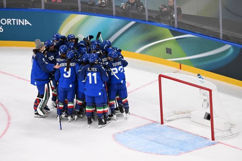 Ice Hockey. Olympic Winter Games Milano-Cortina 2026. Italy - France. 05.02.2026