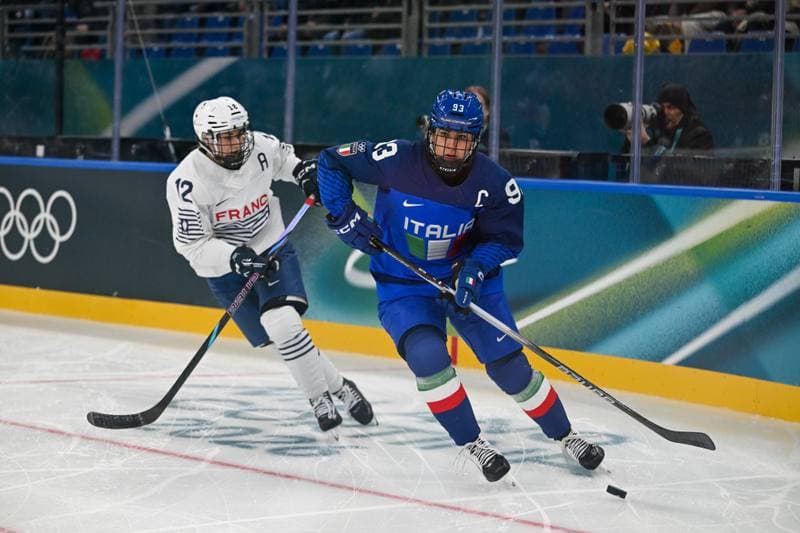 Ice Hockey. Olympic Winter Games Milano-Cortina 2026. Italy - France. 05.02.2026