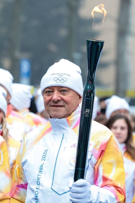 Olympic Winter Games Milano-Cortina 2026. Olympic Flame Passage. 06.02.2026